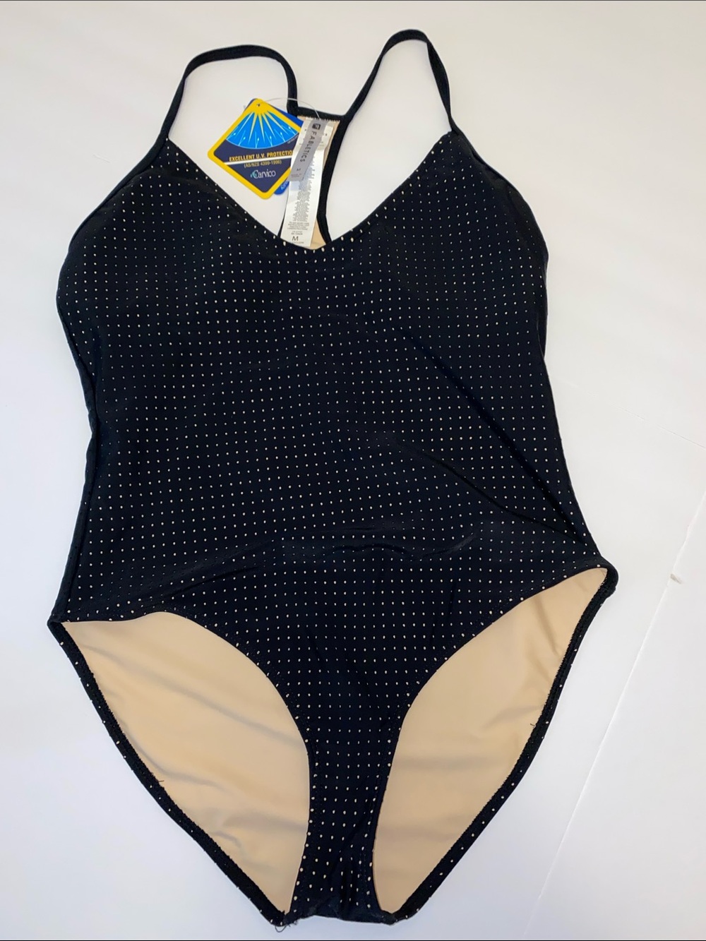 Fabletics One Piece Black Swimsuit Valentina  Medium